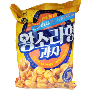 추억의 과자 sweet potato shaped snack 왕소라형 고구마형 과자 200g 노브랜드, 1개