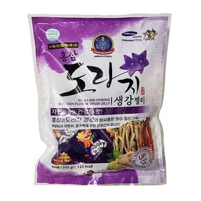 홍삼인 홍삼 도라지 생강 젤리 300g