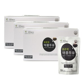 성균관 약콩두유 180ml 100%국산콩 서리태/프락토올리고당 함유, 60개