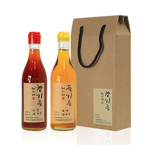 최씨네참기름 국산참기름+국산들기름 선물세트(실속형), 350ml, 1세트