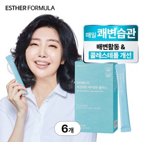 [본사직영] 여에스더 차전자피 식이섬유 플러스, 6개, 20회분