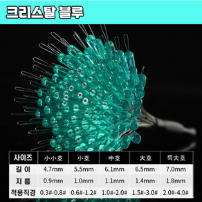 찌고무 찌 스톱퍼 멈춤 고무 성게 스토퍼 레인보우 100개입, 1개