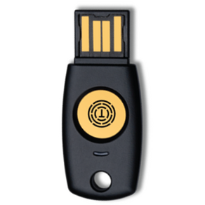 T110 - FIDO2 KEY U2F PIN 터치 보안키 USB-A ( Made in Koea ), Black, 1개