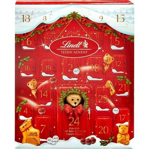 린트베어 LINDT BEAR 어드벤트 캘린더 초콜릿 250g, 1개