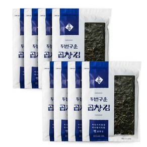 24년도11월 햇 두번구운곱창김 25매, 8개, 60g