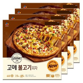 고메 클래식 불고기피자 405g X 4개