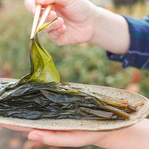 울릉도 명이나물 장아찌 산마늘 잎 절임 국산 향적원, 500g, 1개