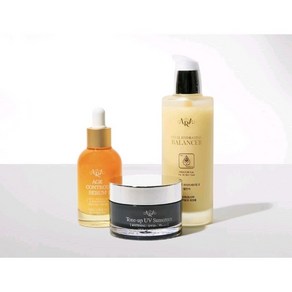 JEEARA TONER SERUM TONE UP SUNSCREEN CREAM SET 토너 세럼 크림 세트, 1세트