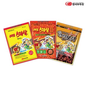 [국내생산] 부푸리 에코 삼합 3종세트(에코스페셜 에코스페셜2 에코보리번데기) 떡밥 집어제, 1세트