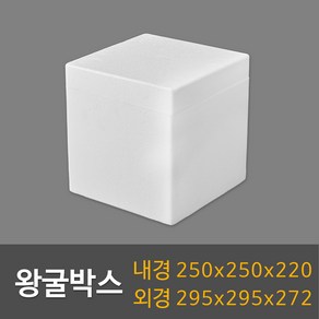 택배용 식품용 왕굴박스(16ea) 스티로폼박스, 1개