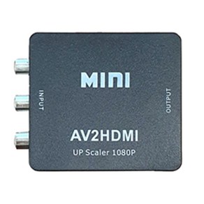 AV2HDMI 컨버터 레트로게임기 RCA 3선 컴포지트 변환기 AV to Hdmi, AV2HDMI 컨버터+전원아답터, 1개