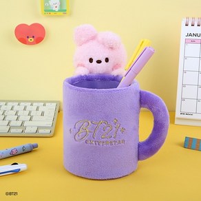 BT21 minini 인형펜꽂이 - 쿠키(COOKY), 1개