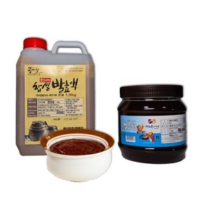 콩마실 현미찹쌀고추장 만들기 재료( 현미찹쌀발효액+국산쌀 조청)