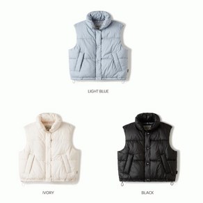 후아유 여성용 숏 패딩 베스트 / Shot Padding Vest WHVWE4933F 17