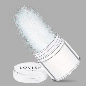 LOVISH 러비쉬 프리미엄 네일 글리터 문나이트 대용량 10g 1개 LVS-027, 단일