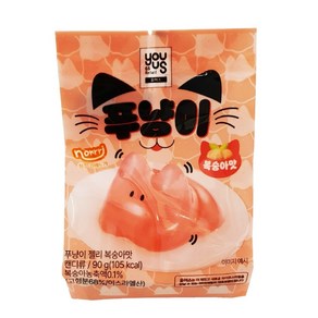 푸냥이 젤리 복숭아맛 90g 1개