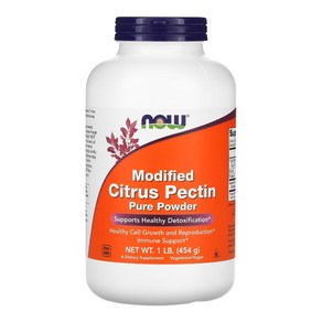 나우푸드 변형 시트러스 펙틴 MCP 변형감귤펙틴 Modified Citus Pectin 순수 퓨어 파우더 분말 454g, 1개