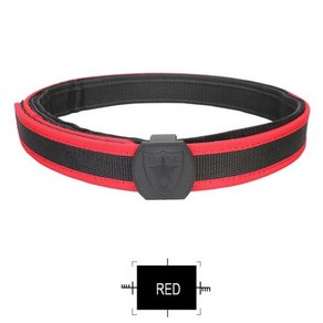 전술 벨트 전투 SINAIRSOFT IPSC 조정 가능한 장비 허리 슈팅 페인트볼 사냥 SA4613, 8) Red - L, 1개