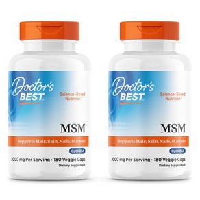 닥터스베스트 MSM 1000mg 베지 캡, 180정, 2개