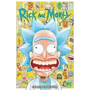 (영문도서) Rick and Moty Compendium Vol. 1 Papeback, Oni Pess, English, 9781637152508