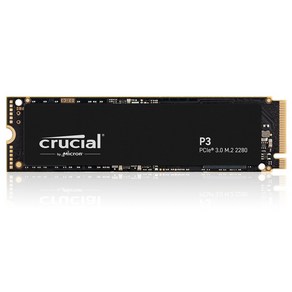 마이크론 Cucial P3 M.2 2280 NVMe SSD, 500GB