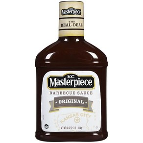 KC Mastepiece 바베큐 소스 - 오리지널 - 1.2L(40온스), 1개, 1.13kg