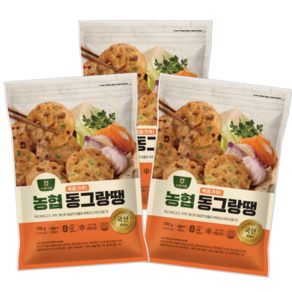 [농협] 한끼정성 동그랑땡 700g, 3개