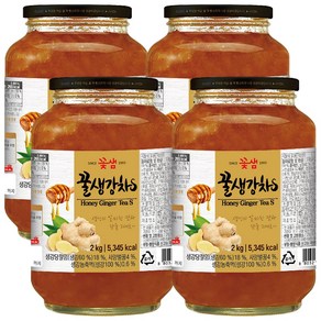 꽃샘-꿀생강차2kg, 2kg, 1개입, 4개