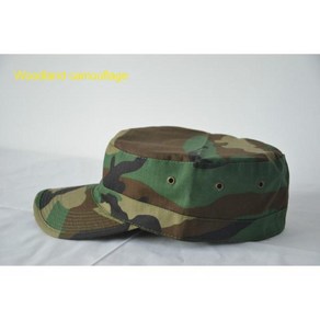 남녀공용 에어소프트 Camo 모자 두꺼운 태양 캠핑 AE02 58 cm, Woodland, 60cm