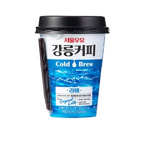 서울우유 강릉커피 라떼 250ml x 10 (아이스박스포장)