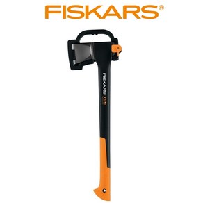 핀란드 피스카스 (FISKARS) X17 Splitting Axe 휴대용 도끼 (23.5인치) 약 65cm, 1개, 검정