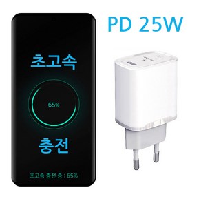 액티몬 PD 25W 초고속 PPS 3.0 가정용충전기, 상세페이지 참조, 1개