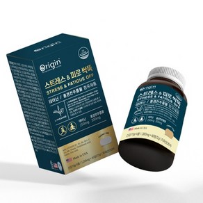 베스트식품 오리진 스트레스 피로 싹뚝 1 200mg x 60정 1개