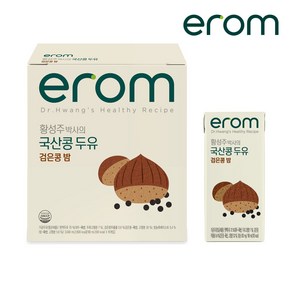 이롬 황성주박사의 국산콩두유 검은콩밤 190ml*64 (소비기한 25.04.19), 64개, 190ml