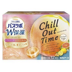 시라모토 어스 HERS 바스라보 W 보습 Chill Out Time 12정입 탄산스킨케어 보습 의약외품, 540g, 1개