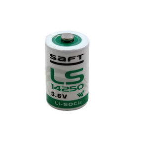 SAFT PLC열량계배터리 LS14250 1 1핀 2AA 3.6V, 1개, 1개입