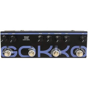 일본직발송 1. GOKKO AUDIO 어쿠스틱 기타용 멀티 이펙터 페달 딜레이 리버브 코러스 피드백 컨트롤 기