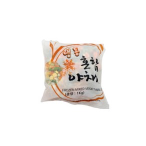 없음 [청년푸드] 냉동야채믹스 혼합야채 4종 복음밥용 1kg, 1개