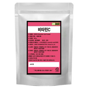 제일건강 비타민C 500g NONGMO 아스크로빈산 분말, 1개