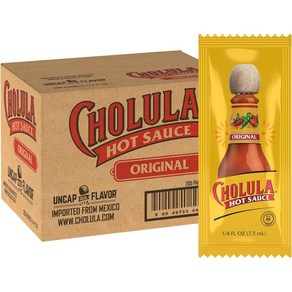 촐룰라 핫소스 cholula 오리지널 패킷 200개입 멕시칸, 200개