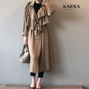 KARRA 시크캐주얼코트+벨트SET_A3F0738