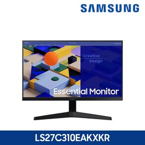 삼성전자 S27C310 27인치 베젤리스 IPS 75Hz LED 컴퓨터 모니터, 68.6cm