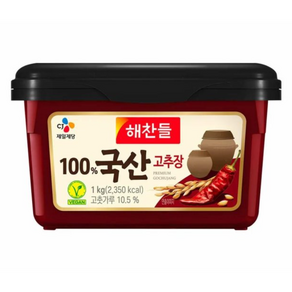 해찬들 고추장, 1kg, 1개