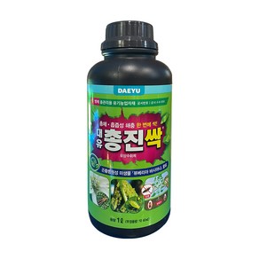 대유 총진싹 3kg 입제 총채벌레 진딧물 자연친화 벌레 관리제 약, 1개, 1L