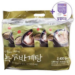 트레이더스 마니커 녹두반계탕 2400g (무료배송 아이스박스포장)