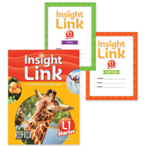 Insight Link Starter 1 Student Book+Workbook+QR Code+Tests+Word Book 세트 (Class Pack) NE능률 (전3권)