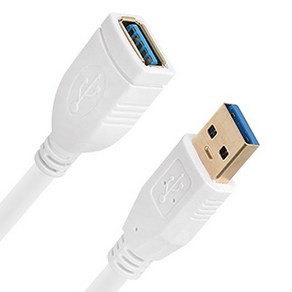 USB3.0 암숫 연장케이블 키보드 마우스동글리시버 외장하드 허브연장잭, 30cm, 1개