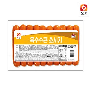 사조오양 옥수수콘 소시지, 10개, 1kg