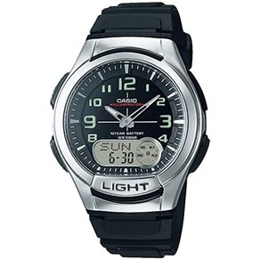 카시오 컬렉션 손목 시계 일본 AQ-180W-1BJH 블랙 CASIO