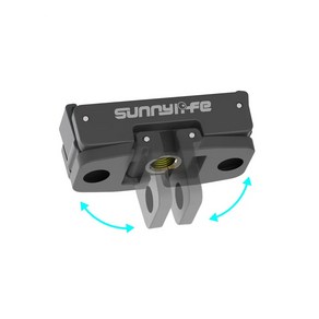 DJI 오즈모 액션4 3 2 마그네틱 자석식 마운트 어댑터, 1개